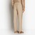 Camel trousers, slim fit, "ZILLI" lettering