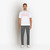 White T-shirt, "Maison ZILLI EST 1965" embroidery  White T-shirt, "Maison ZILLI EST 1965" embroidery
