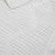 Natural white zipped polo, "Tone Wave" 