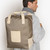 Beige backpack, "Maison ZILLI EST 1965"