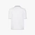 White zipped polo, "ZILLI Club Lion" embroidery