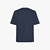 T-shirt bleu marine, col rond, poche avant, broderie "Maison ZILLI EST 1965"