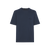 Blue navy t-shirt, round neck, front pocket, "Maison ZILLI EST 1965" embroidery Blue navy t-shirt, round neck, front pocket, "Maison ZILLI EST 1965" embroidery