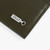 Olive green calfskin CC7 credit card holder