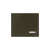 Olive green calfskin CC7 credit card holder