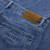 Blue onyx jeans, regular fit, "Maison ZILLI EST 1965" embroidery