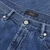 Blue onyx jeans, regular fit, "Maison ZILLI EST 1965" embroidery