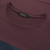 Deep cherry and blue t-shirt, round neck, "ZILLI" monogram in calfskin