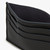 Grey anthracite deerskin CC7 credit card holder