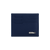 Navy blue deerskin CC7 credit card holder