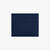 Navy blue deerskin CC7 credit card holder