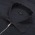 Navy blue zipped overshirt, "ZILLI Crest" embroidery