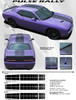 Pulse Racing Stripes for 2008-2023 Dodge Challenger