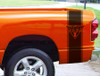 Bed Stripes Decal 5 "345 V8" for Dodge Ram