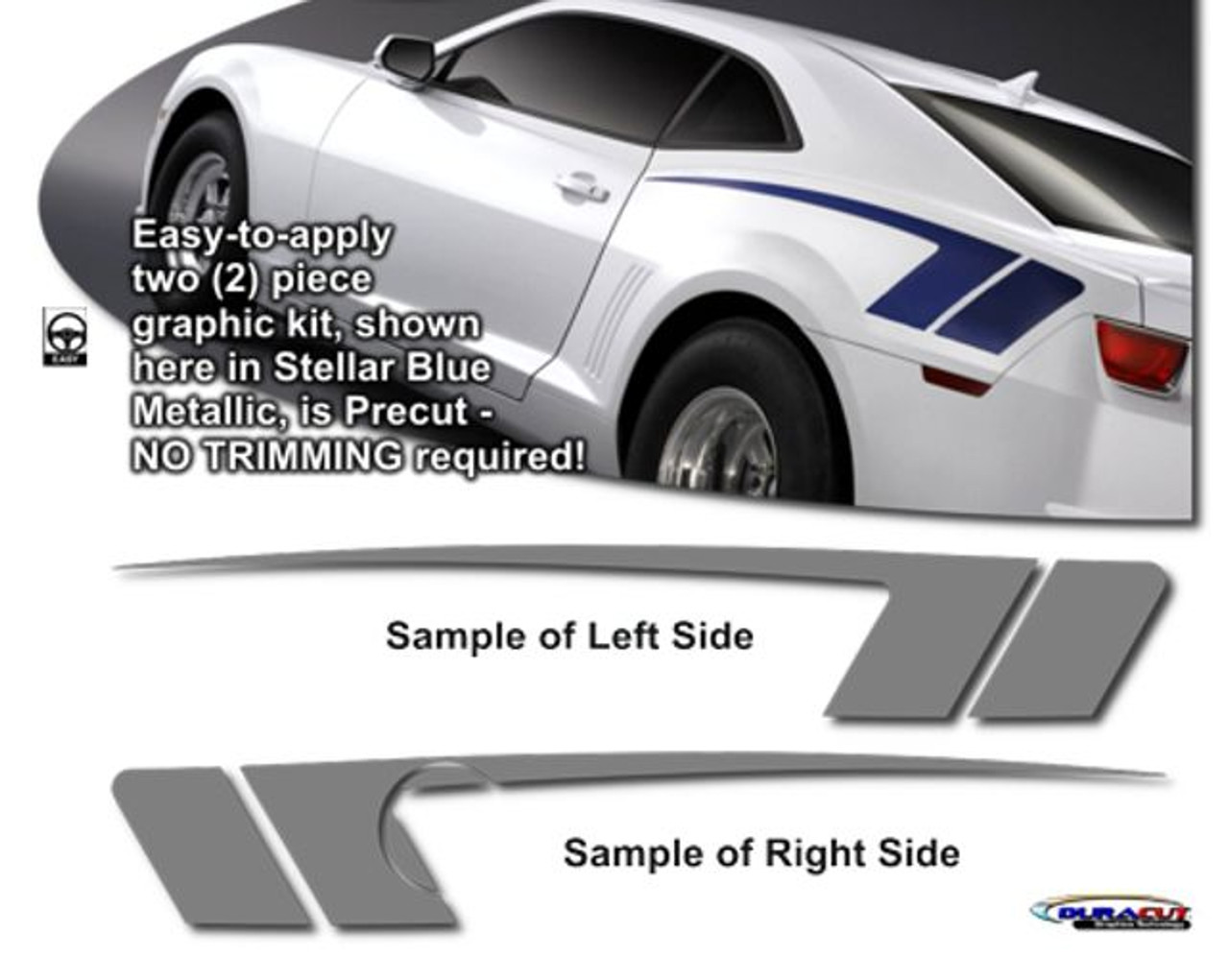 COPO Style Stripes for Camaro '09-'15 - RJW Motorsports