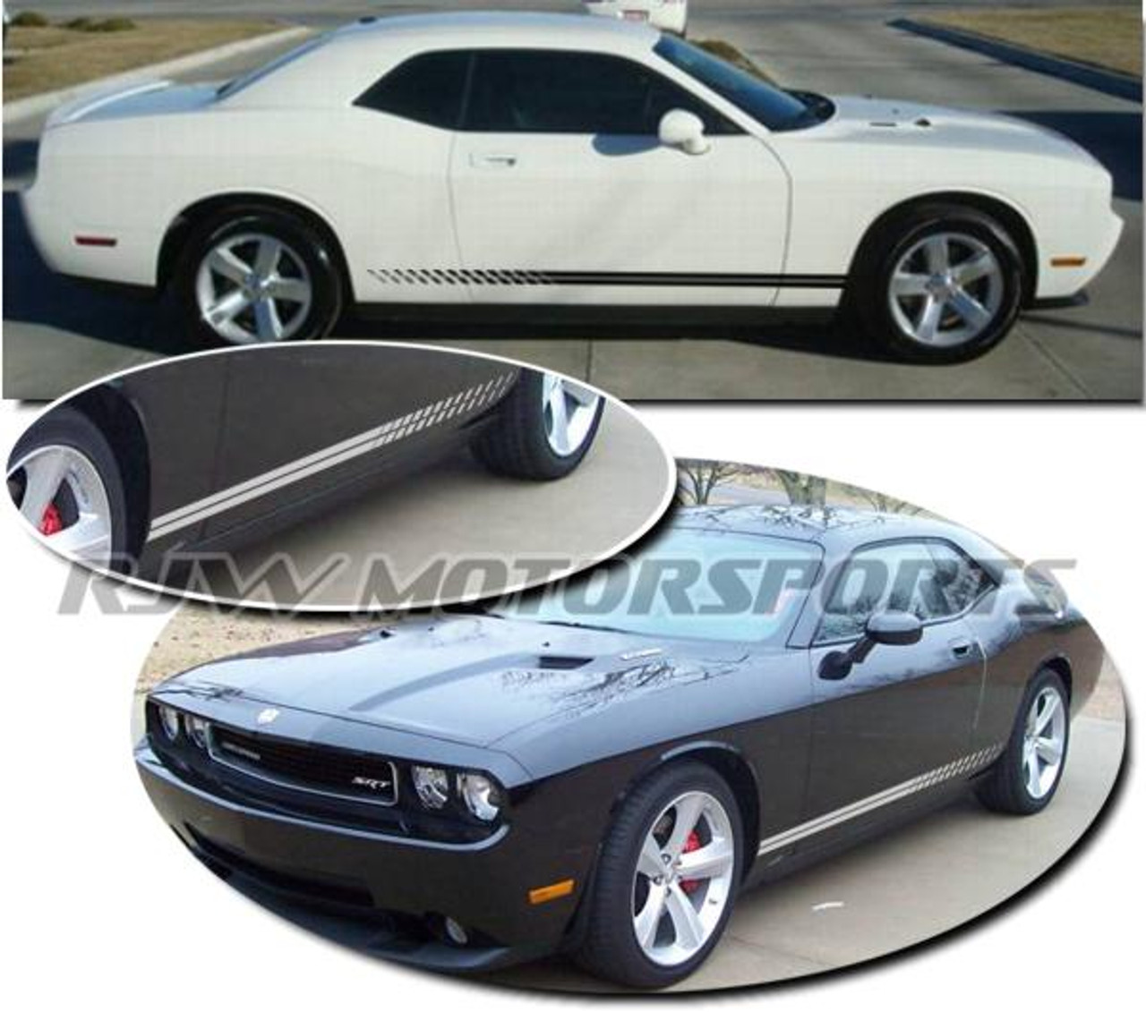 Dodge Challenger Rocker Panel Stripes