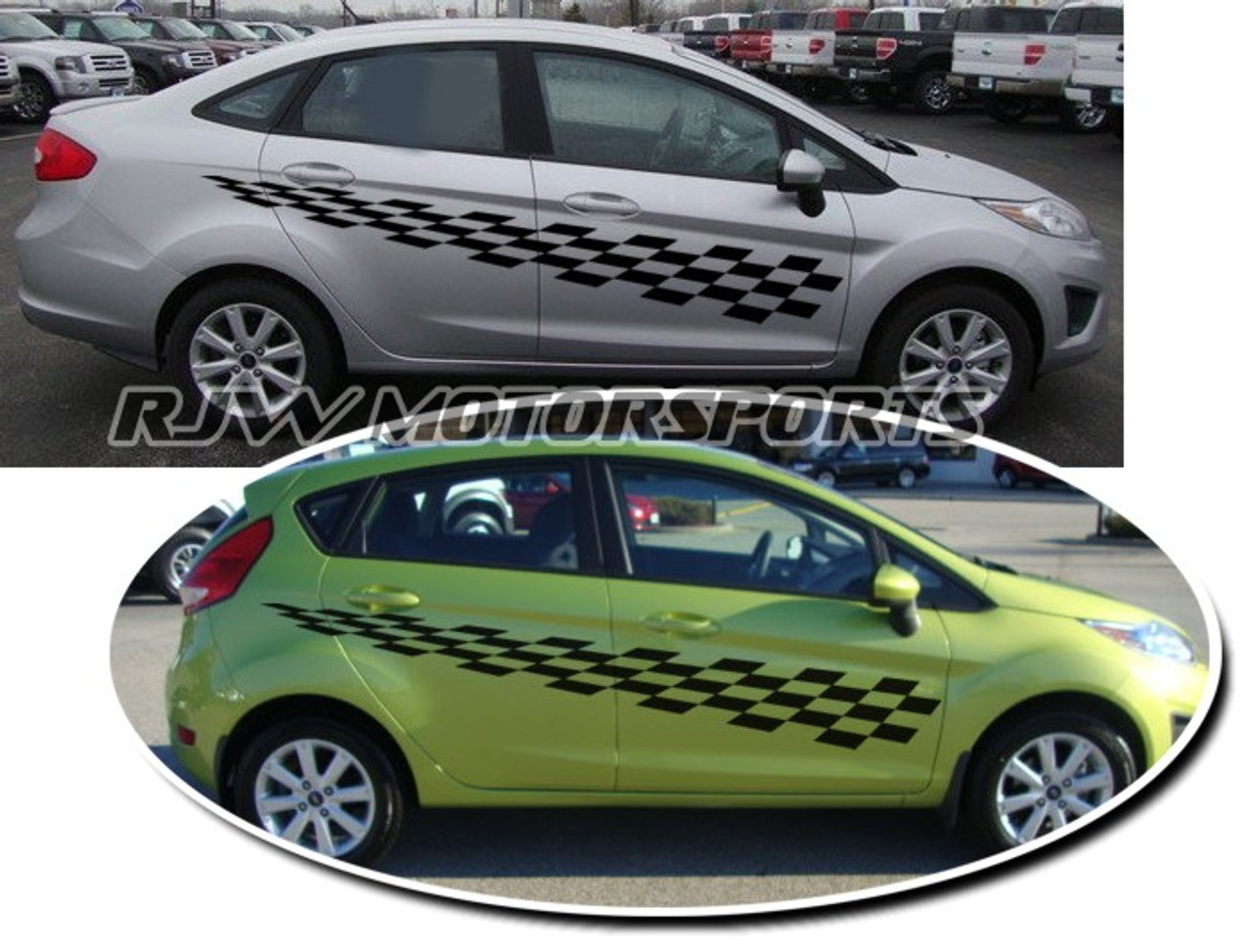 Draft Decal Kit for Ford Fiesta