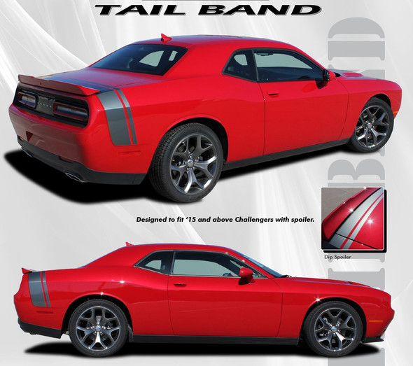 Scat Pack Style Trunk Stripes for Challenger '15-'23