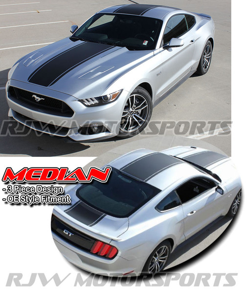 Median Stripes for 2015-2023  Mustang