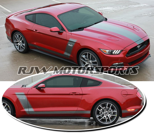 Stellar Stripes for 2015 Mustang - Boss Style