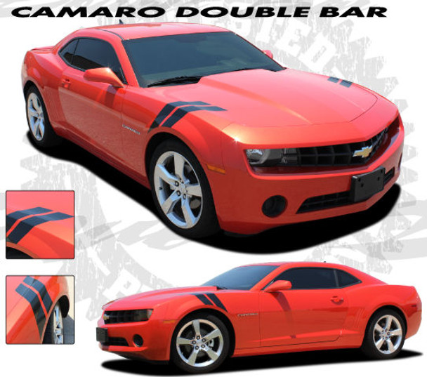 Double Bar Stripes for Camaro '09-'15