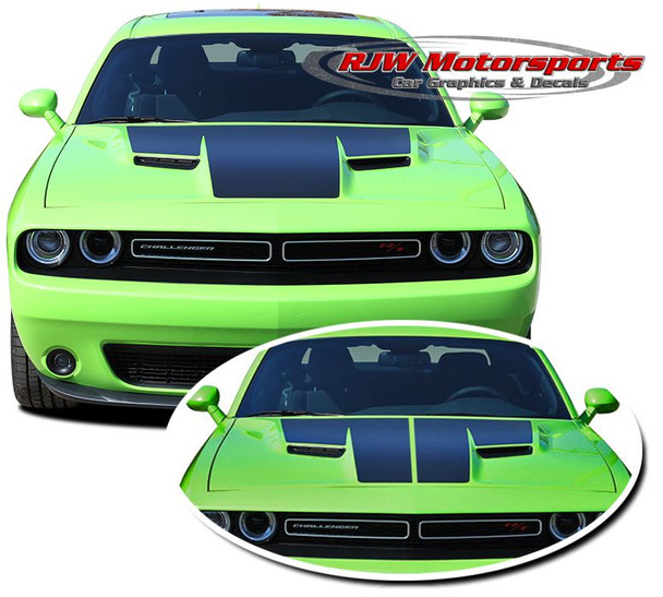 2015-Up Dodge Challenger Hood Decal