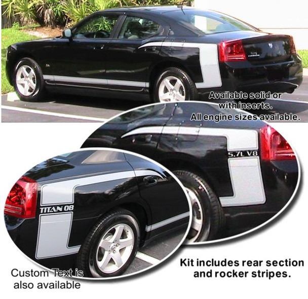 Dodge Charger Power Stripes Kit