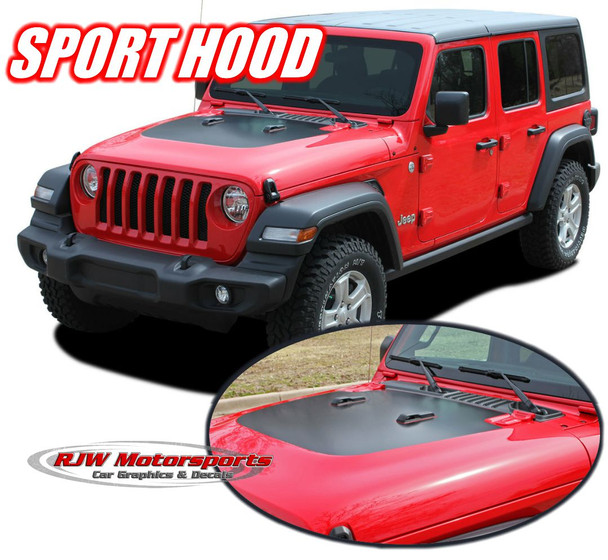 2020-Up Jeep Gladiator Sport Hood Decal