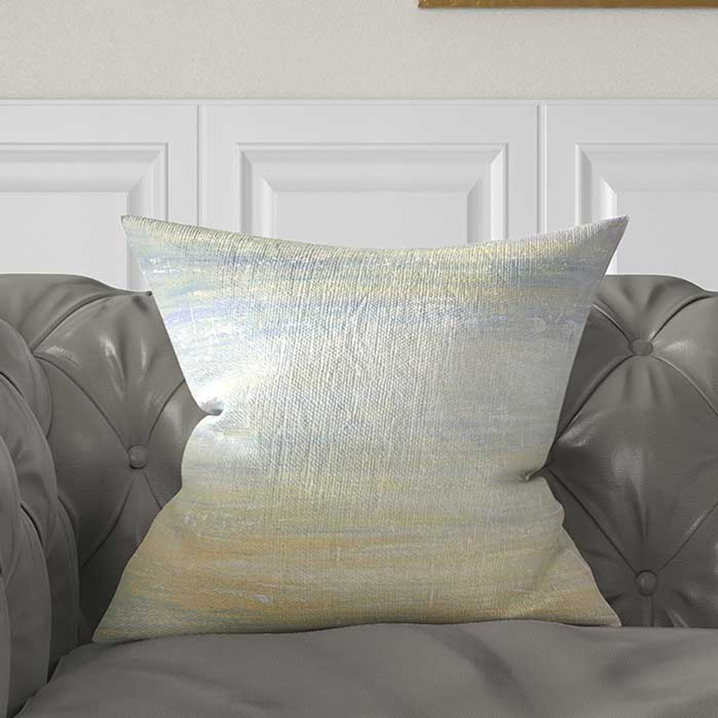 pale yellow pillows