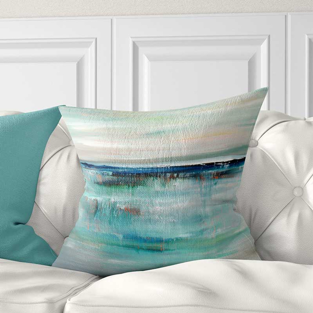 turquoise throw pillows