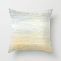 gray and cream cushion cover, abstract decorative pillow