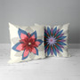 unique throw pillows with floral design