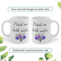 Personalized Mug with Customizable Name, Butterfly Lover Gift, Customized Coffee Cup