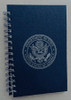 2026 New Spiral Navy Notebook / DOS Logo Silver foil-stamped