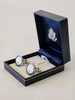 2-D Raised DOS Logo with color shields - Cufflinks in a Presentation box