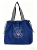DOS Logo Reusable Shopping Bags, Foldable Grocery Bags with Handles,