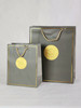 Grey/Gold Rope handles