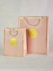 Pink/Silver Rope handles