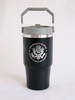 600ml. Best on the go Tumbler with Foldable Handle/DOS Logo ENGRAVED