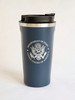 500ml. New Insulated Stainless Steel Vacuum Coffee Cup/DOS Logo ENGRAVED