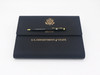 New! PU Leather Journal, 6 Ring Binder Refillable with Pen Holder/DOS Logo