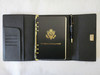 New! PU Leather Journal, 6 Ring Binder Refillable with Pen Holder/DOS Logo