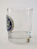 Pewter DOS Logo OLD FASHIONED GLASS