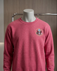 Deluxe Crewneck  Sweatshirt - DOS Logo Embroidered