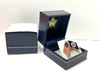 DOS/USA Flags Lapel Pin /Premium Leatherette Presentation Box