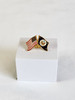 DOS/USA Flags Lapel Pin /Premium Leatherette Presentation Box