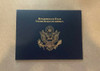 Landscape Certificate Holder, 12" x 9", GS Logo Gold foil-stamped Seal, Text
