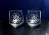 Old Fashioned Rock Glass, Set of 2 - ENGRAVED DOS Logo