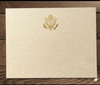 Blank Certificate Paper - Standard Landscape 11" x 8.5" - GS Logo Gold foil-stamped