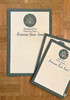 Meritorious Honor Award Certificate/Green Border -Large Portrait 11" x 14"